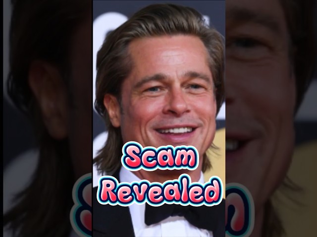 Scammed €830,000 Thinking She Was Dating Brad Pitt!