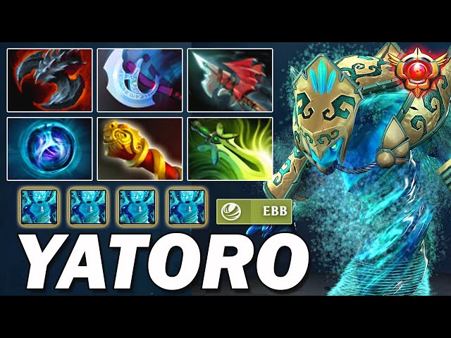 Yatoro - Morphling Impressive Top Tier Carry Gameplay | 7.38 Dota 2 IMMORTAL RANK!