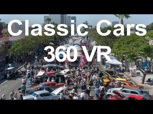 360  VR LA Classic Cars |   Ferraris, Shelby Cobra, 32 Deuce, '38 Packard and lots more