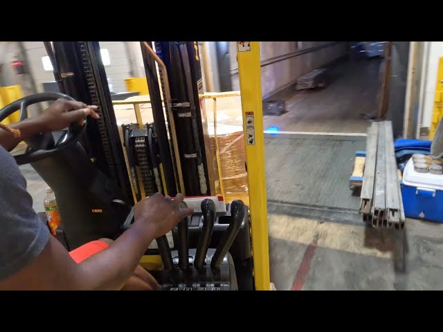 Forklift Training Double Loading Trailer 2023