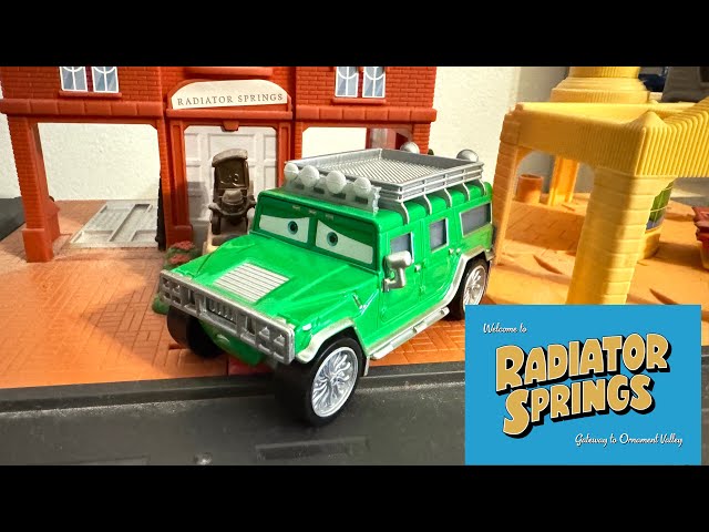 Mattel Disney Pixar Cars 2010 TJ Hummer (Deluxe)