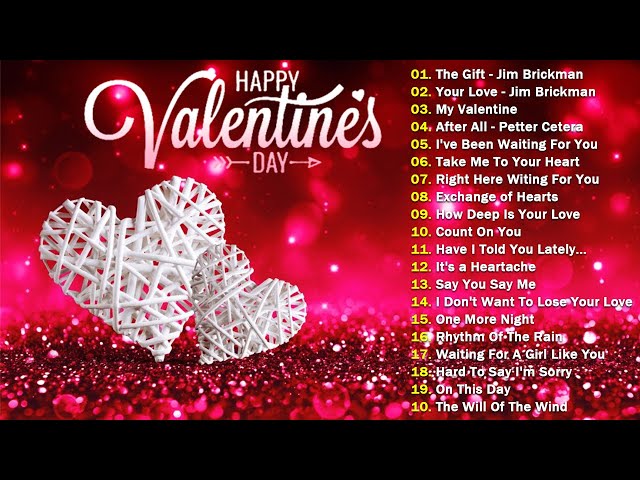 Happy Valentine's Day Music | Classic Love Songs | All time favorite Female Love Songs..