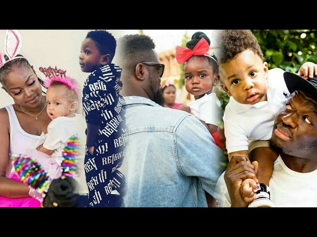 12 Most Beautiful Ghanaian Celebrities Children in Ghana..