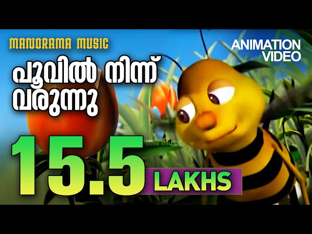 പൂവിൽ നിന്ന് വരുന്നു  | Poovil Ninu Varunnu  | Animation Video Song | Kilukkampetty | Jaison J Nair