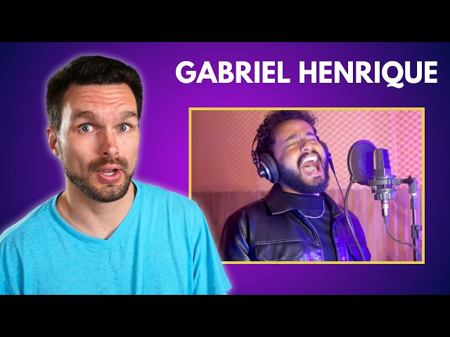 Singer Reacts to "Don't Stop Believing" by Gabriel Henrique