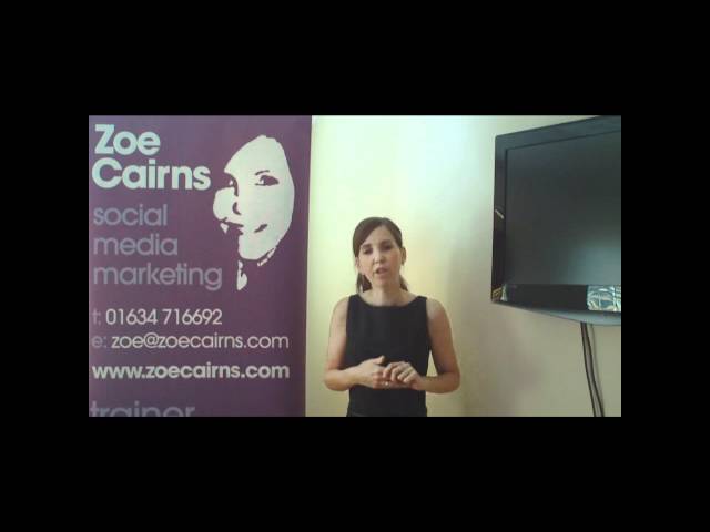 (Social Media For Retailers) - Zoe Cairns (Social Media Marketing)