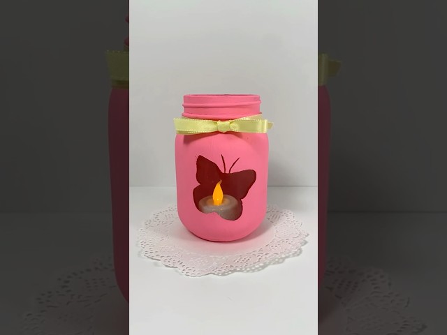 Easy & Aesthetic DIY Butterfly Jar Idea