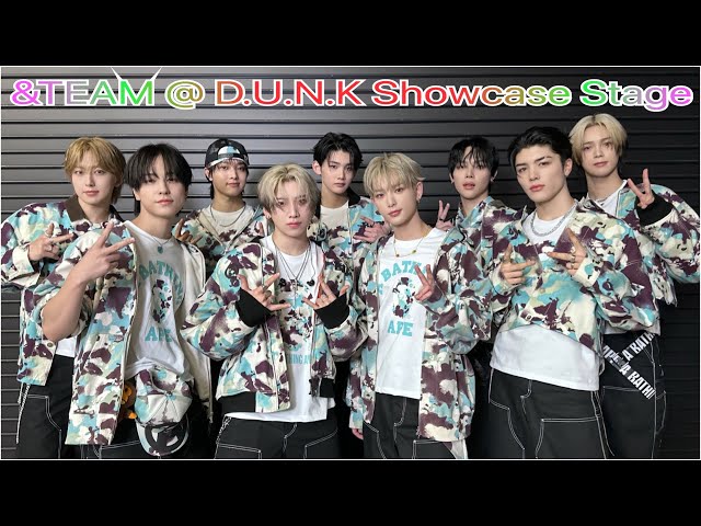 [MUST WATCH 4K] &TEAM ~ 2025 D.U.N.K. Showcase Stage 😊❤️😍👍 All Performances 011225 #andteam #luné