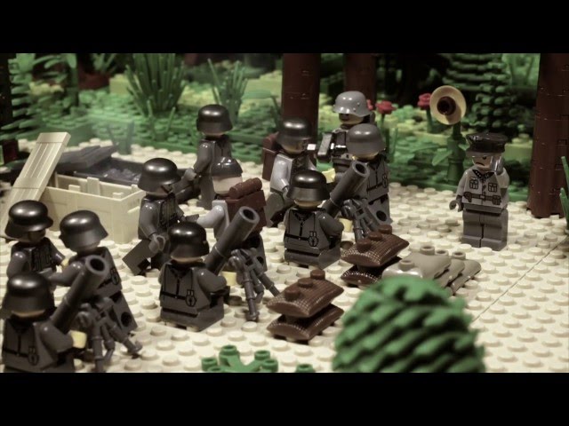 LEGO WW2 STOPMOTION Battle for Brest fortress