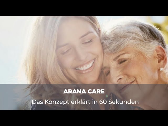 Arana Care: Angehörigenpflege neu definieren! Franchise in 60 Sekunden erklärt