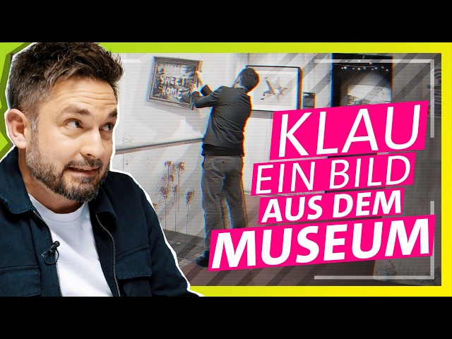 Klau ein Bild aus dem Museum - mit Tatort-Star!