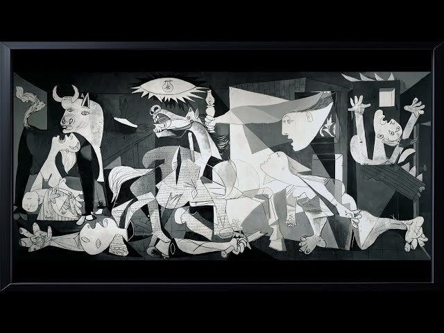 Pablo Picasso's Guernica | 4K Frame TV Art | TV wallpaper Art | TV Screensaver Art | 2HRS - No Sound