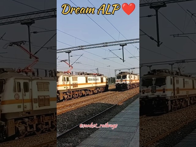 ⏩Two fastest trains 🔥☠️ two wap7 loco ☠️|| #railway #alp #train #sanket #wap7 #indiantrains #shorts