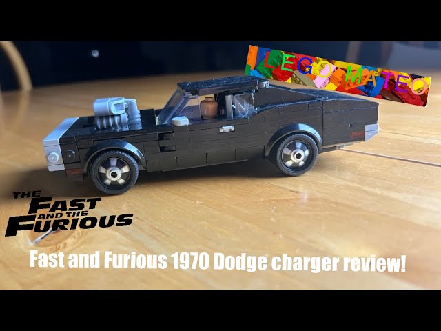 Fast and furious 1970 Dodge charger lego review!