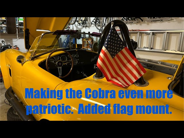 Factory Five Racing Shelby 427 S/C Cobra Roadster - installation & review - Marlin American Flag kit