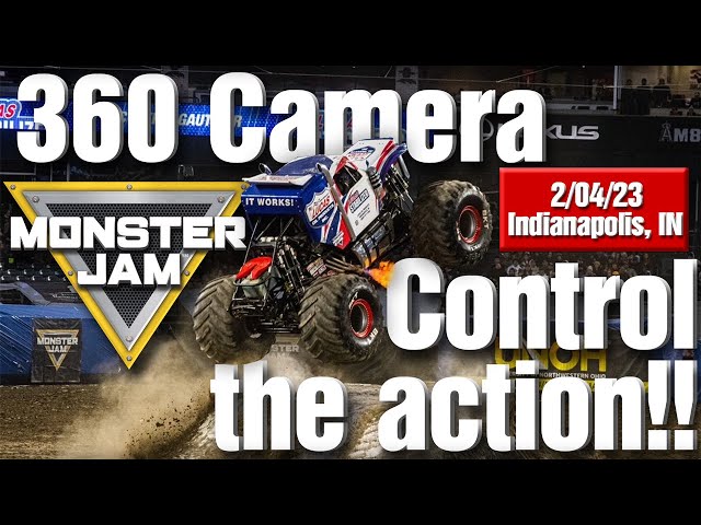 Monster Jam Lucas Stabilizer 360 Camera - Control The Action! - Indianapolis, IN 2023