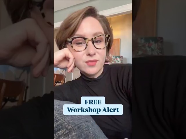 Free Workshop Alert