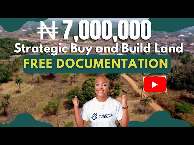 🔥FREE DOCUMENTATION || Inside A 7 Million Naira Strategic Buy and Build Land For Sale In Enugu