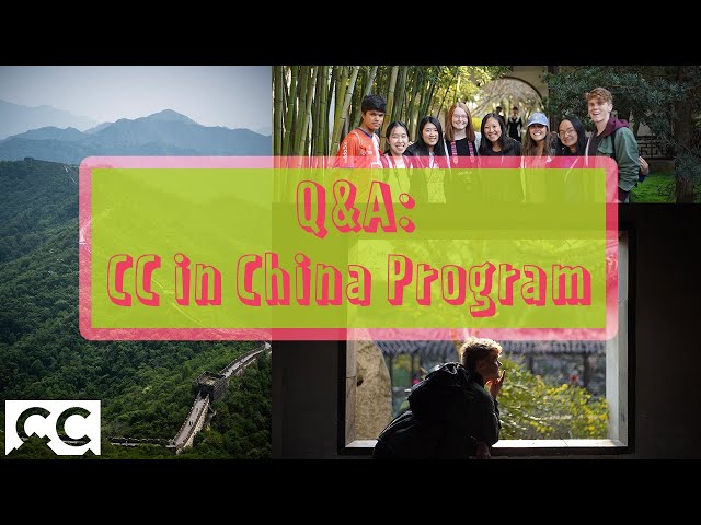 CC in China Vlog #4: Q&A with the Students