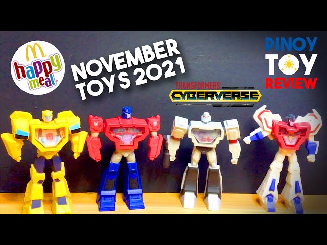 Mc Donald's Happy Meal November 2021 Toy Transformers Bumblebee Cyberverse | Pinoy Toy Review