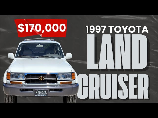 The $170,000 1997 Toyota Land Cruiser FZJ80 - New Record Sale!