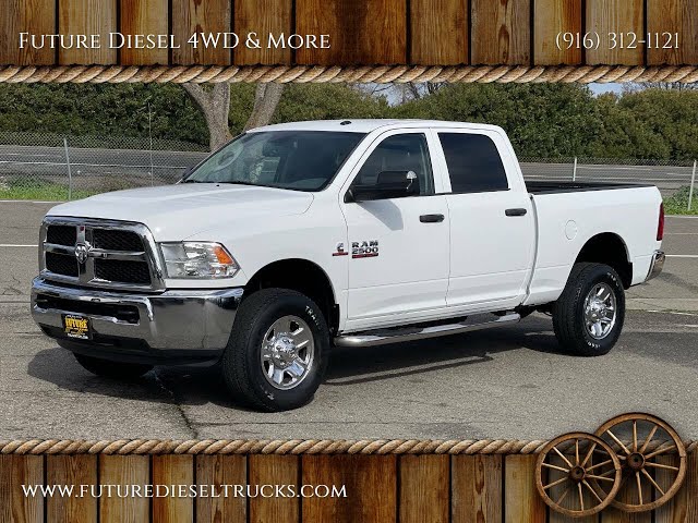 2015 Dodge Ram 2500 Crew Cab Short Bed Tradesman Heavy Duty 6.7 Liter Cummins Turbo Diesel AT 4WD