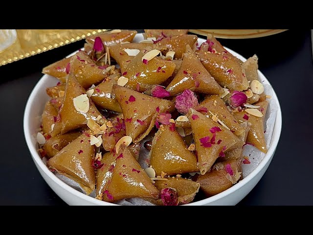 The Traditional Moroccan Recipe! Briouates with Almonds and Honey! Ramadan 2025!