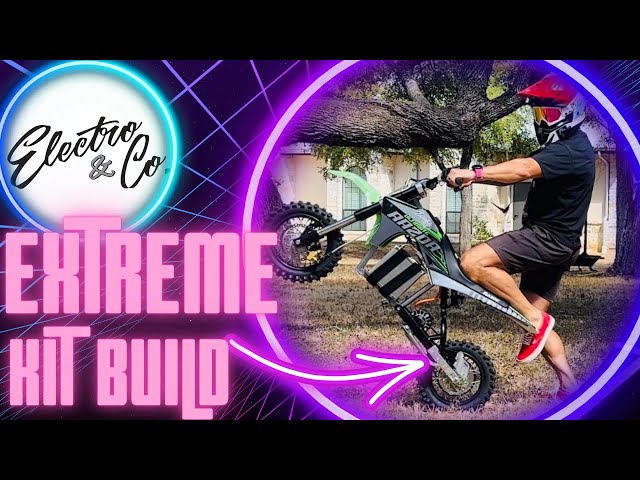 FIRST RIDE! Electro & Company Extreme Kit Build With Swing Arm Extensions! 11,000 Watt Drop In Kit!