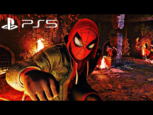 Spider Man Miles Morales Gameplay (PS5) Spider-man