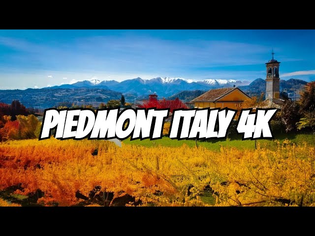 Piedmont: The Beautiful Drive and Walk 4K/60fps.