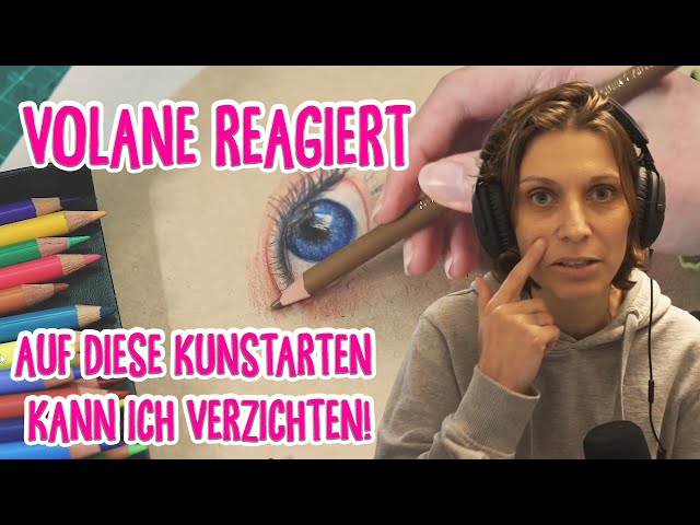 Volane REAGIERT auf | Auf diese Kunstarten kann ich verzichten! von LinaFleer | Art Reactions