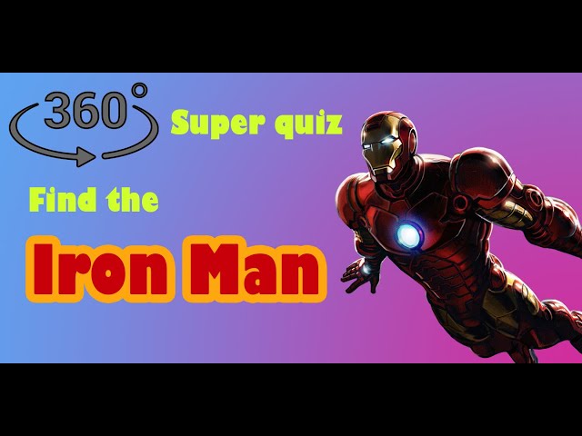 You won't not find Iron Man!!! [Fun Quiz]