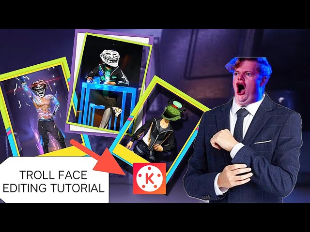 Troll face editing in Kinemaster app | viral troll face editing tutorial | troll face editing