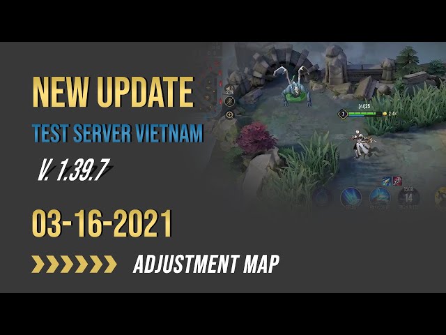 Map Adjustment Aov Test Server Vietnam 1.39.7| AOV, ROV, 傳說對決,Liên Quân, Arena Of Valor