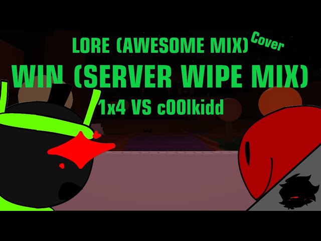 WIN (LORE AWESOME MIX) FNF COVER 1X4 VS c00lkidd