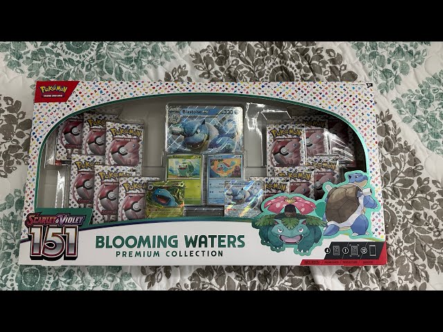 POKÉMON SCARLET & VIOLET 151  BLOOMNG WATERS PACK OPENING!!!