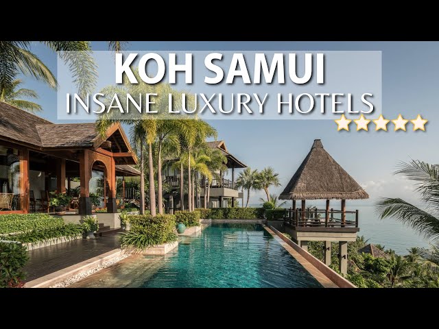 TOP 10 INSANE Luxury 5 Star Hotels in KOH SAMUI, THAILAND | Part 1