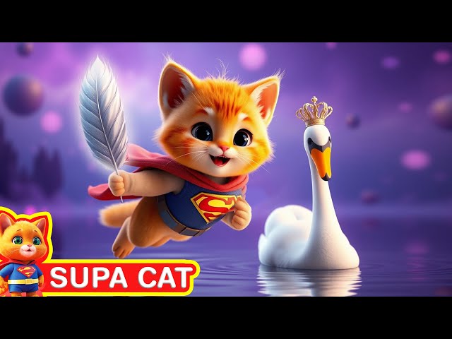 The Swan Queen's Silver Feather | Bedtime Story & Lullabies | Fairytale - SUPA CAT