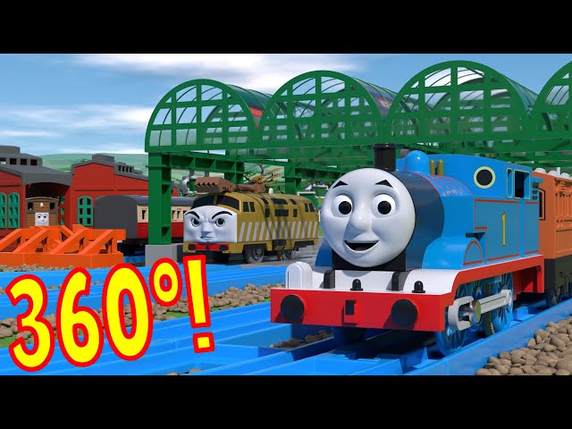 The Big Layout 360° Tour! | TOMICA Thomas & Friends