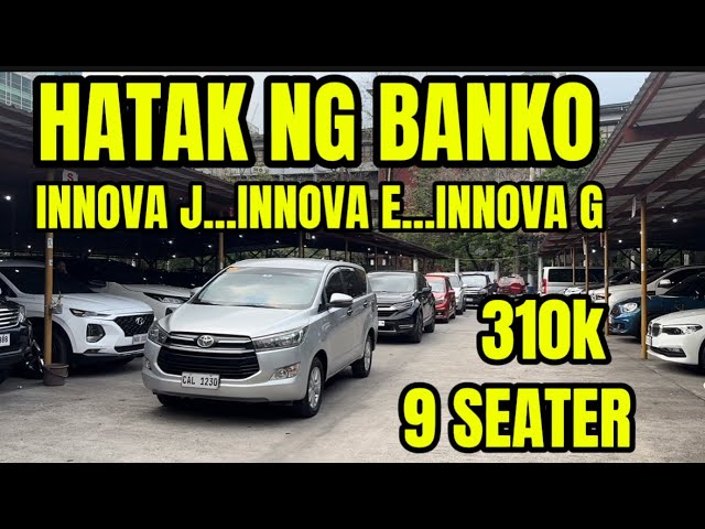 HATAK NG BANKO 7 UNITS SUV DIESEL