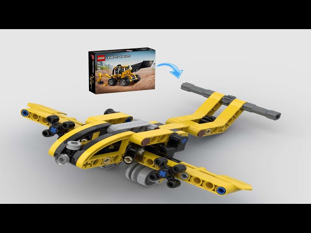 LEGO Technic Airplane 42197 Alternative.