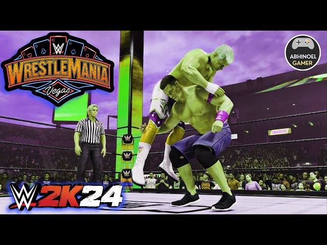 WWE 2K24 : John Cena vs Cody Rhodes  | Undisputed WWE Championship | Wrestlemania 41