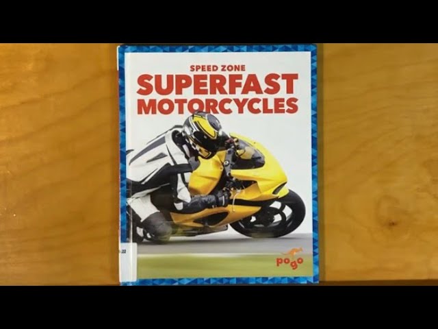 Superfast Motorcycles, by Alicia Z. Klepeis (kids engineering picture book read aloud)