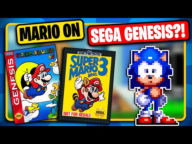 I bought Mario 3 and World for Sega Genesis, but are they real games?!