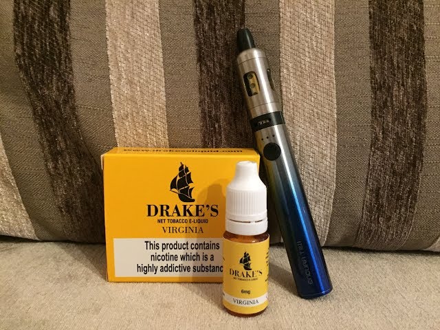 Innokin T18ii (version 2) Starter Kit & Drake's N.E.T Virginia E-Liquid Review