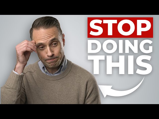 8 Mistakes That Make Older Guys Look OLDER! | How To Age Gracefully