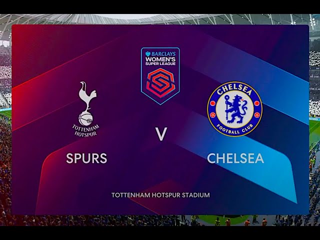 Fifa 23 Women's Gameplay - Spurs vs Chelsea full match - Xbox X