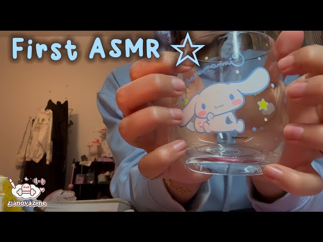 ☁️My first ASMR and without mic please be nice! :) Filming from my phone 🫶🏻 (4K) #asmr #explore