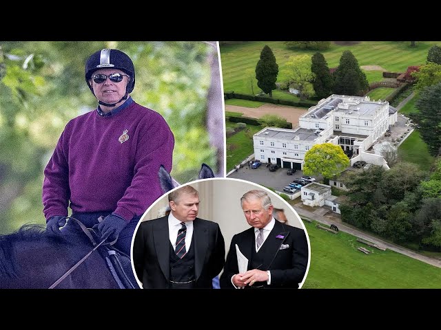 Prince Andrew’s Royal Lodge in a ‘shocking state’ as duke does his own gardening to save money