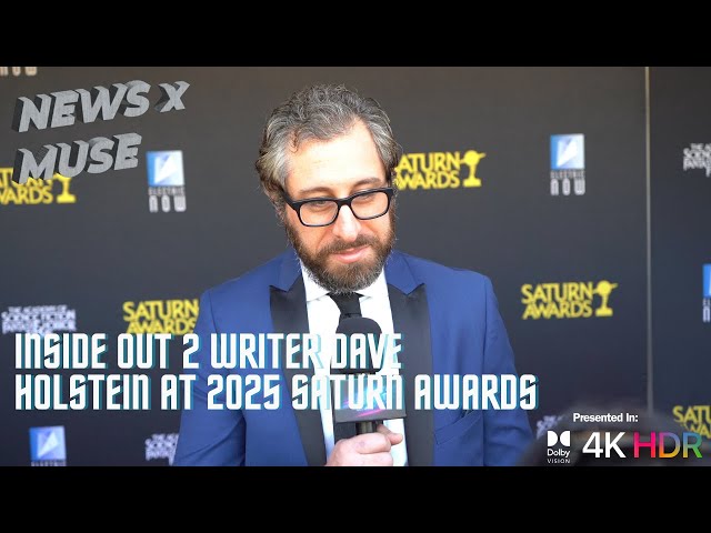 Inside Out 2 Writer Dave Holstein at 2025 Saturn Awards